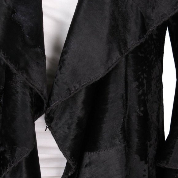 DENNIS BASSO Vintage Russian Broadtail Fur Coat - Picture 8 of 12